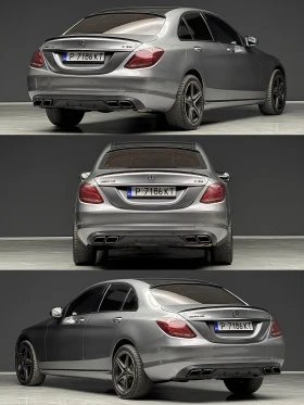 Mercedes-Benz C 220 cdi/ 9G-tronic/AMG Line/Navi/Multi Beam/ Koжа, снимка 16