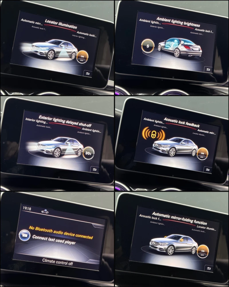 Mercedes-Benz C 220 cdi/ 9G-tronic/AMG Line/Navi/Multi Beam/ Koжа, снимка 14 - Автомобили и джипове - 49943132