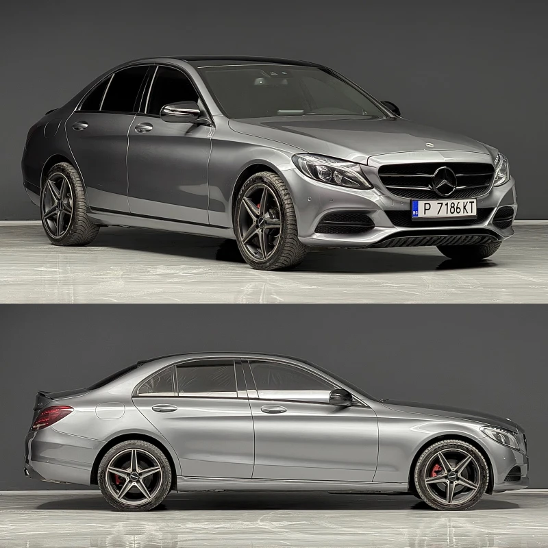 Mercedes-Benz C 220 cdi/ 9G-tronic/AMG Line/Navi/Multi Beam/ Koжа, снимка 4 - Автомобили и джипове - 49943132