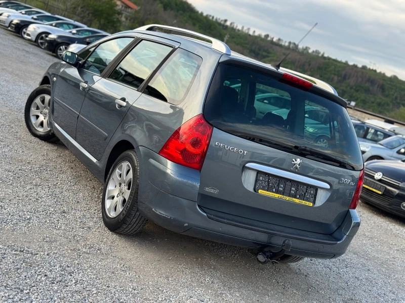 Peugeot 307 1.6i 109кс КЛИМАТРОНИК ГАЗ FaceLift, снимка 4 - Автомобили и джипове - 50023683