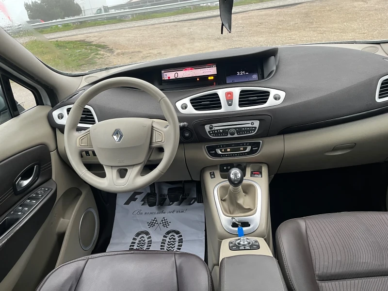 Renault Scenic 1.5DCI-NAVI-PANO-KAMERA-ITALIA, снимка 8 - Автомобили и джипове - 52499533