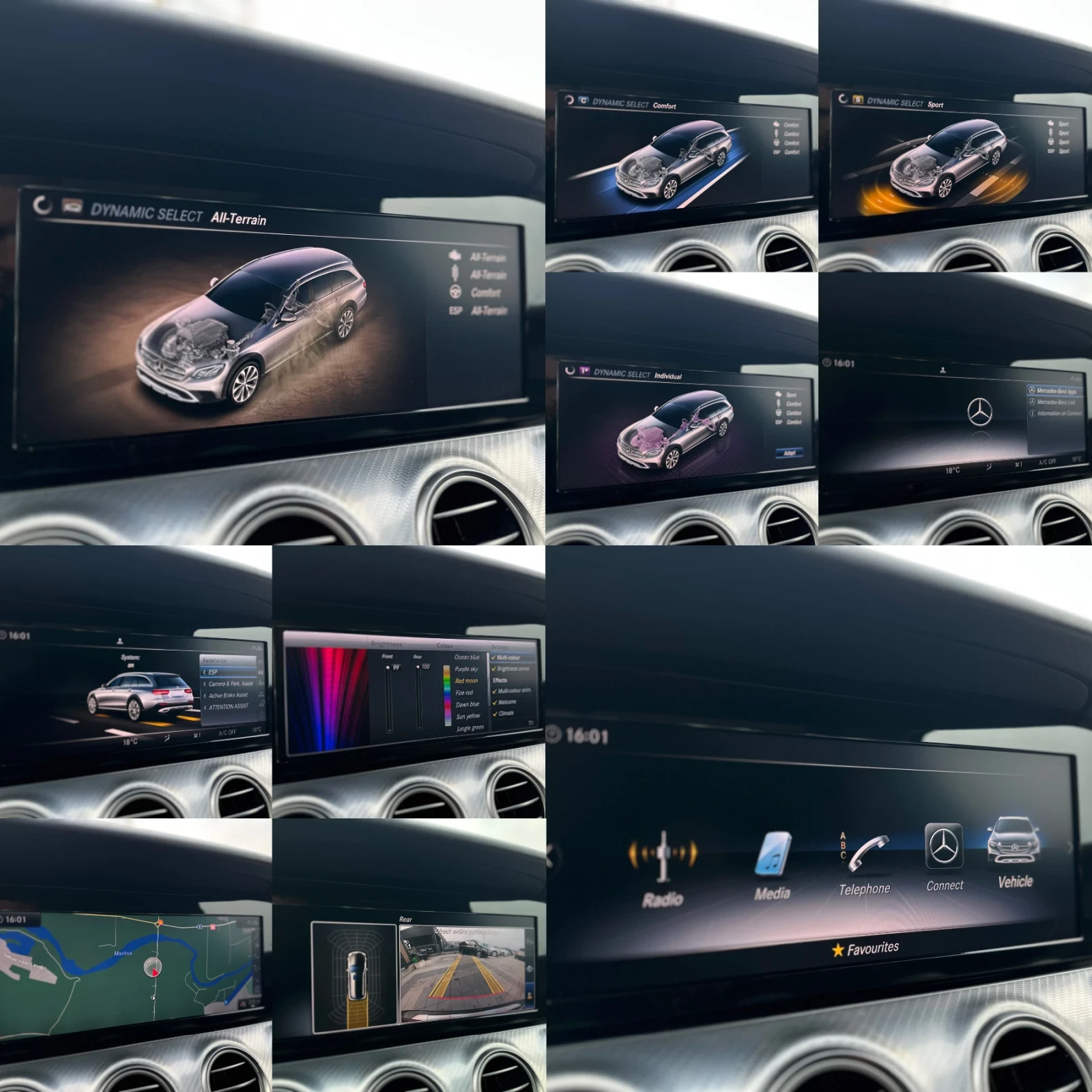 Mercedes-Benz E 220 * ALL-TERRAIN* 2019* 261000км* , снимка 17 - Автомобили и джипове - 53405410