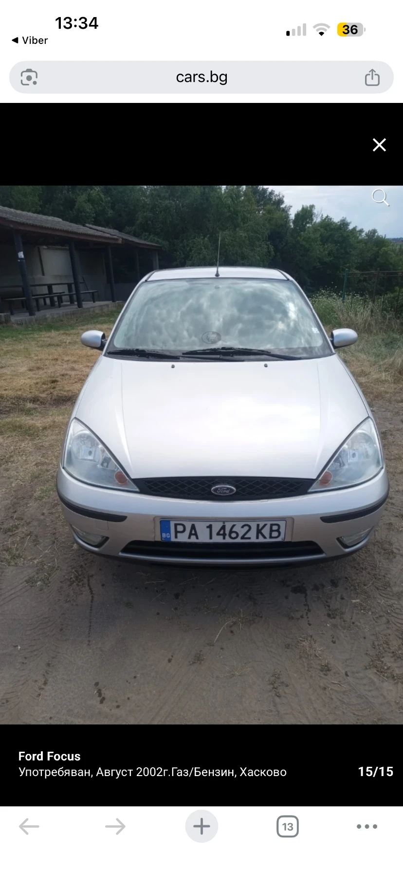 Ford Focus 1.6 GAS