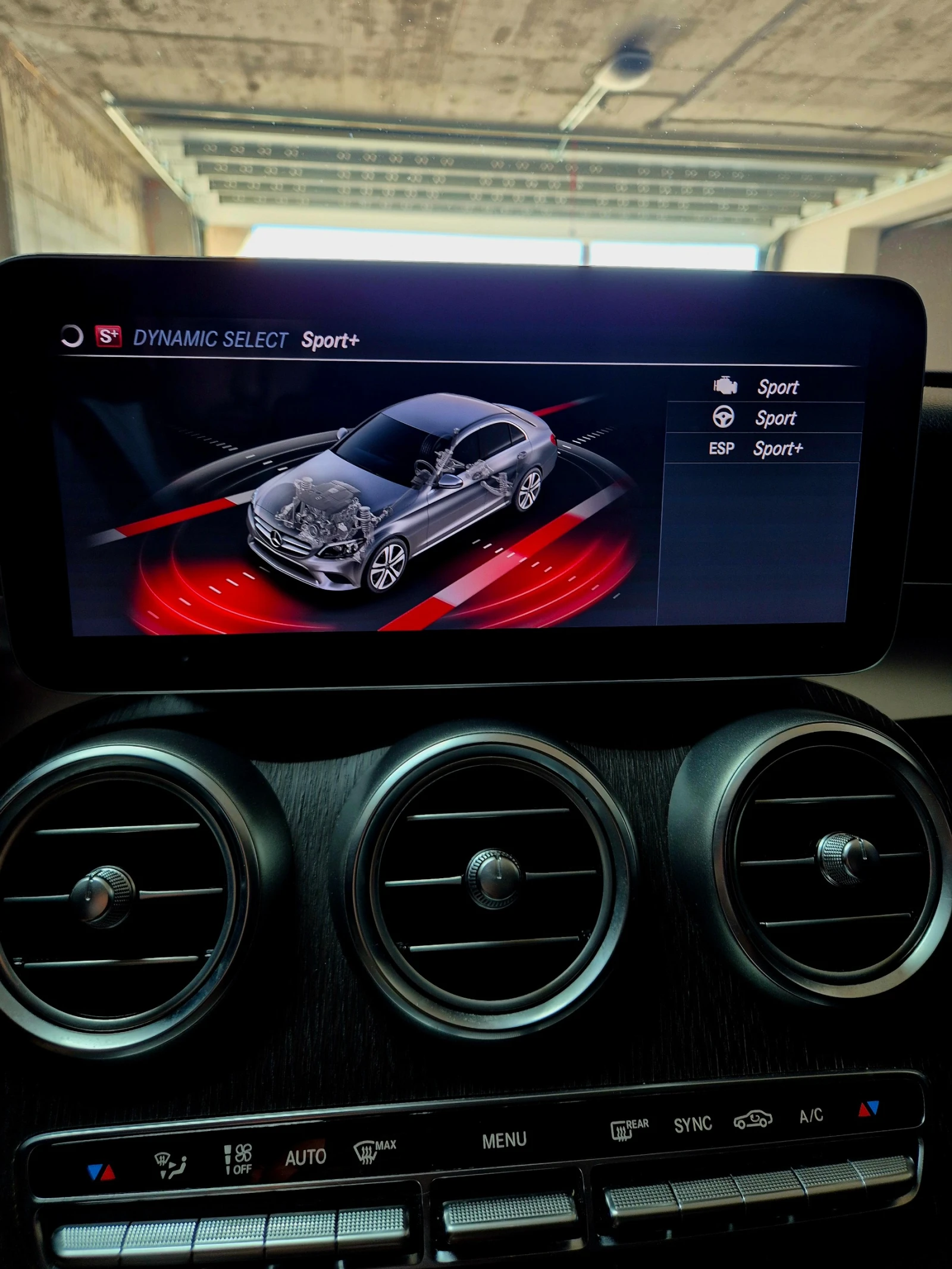Mercedes-Benz C 300 KEYLESS/DISTR/9G-TRONIC/Реални километри, снимка 14 - Автомобили и джипове - 55158202