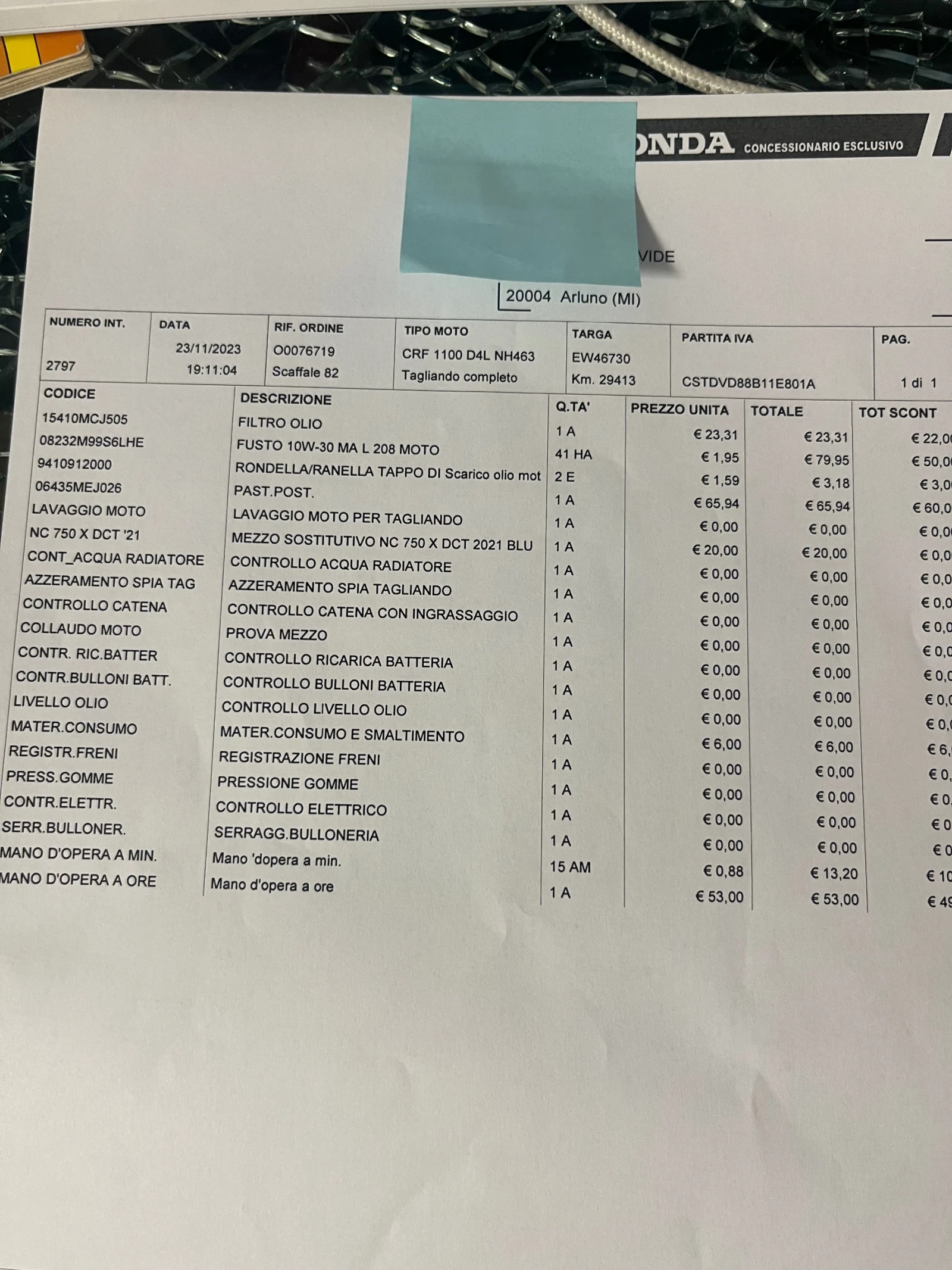 Honda Crf AricaTwin 1100 DTC  ABS TC Service book  | Mobile.bg � ����������� 16