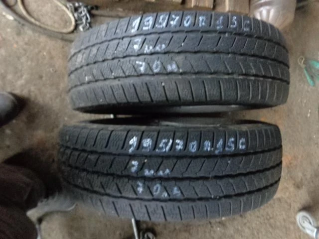 Гуми Зимни 195/70R15, снимка 3 - Гуми и джанти - 20253681