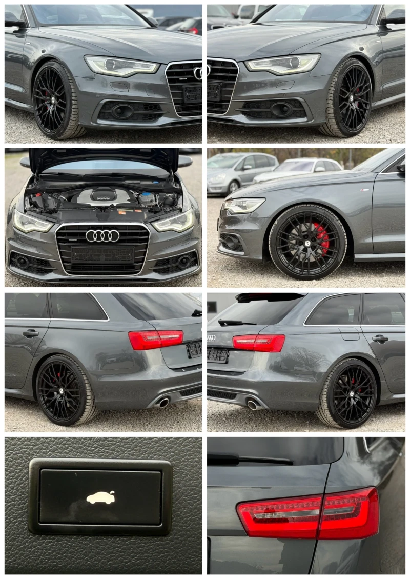 Audi A6 30BiTDi 313кс * S-Line* * Дистроник* * Панорама* , снимка 9 - Автомобили и джипове - 52462195