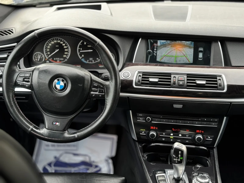 BMW 5 Gran Turismo 3.0D/HEAD-UP, снимка 10 - Автомобили и джипове - 52536215