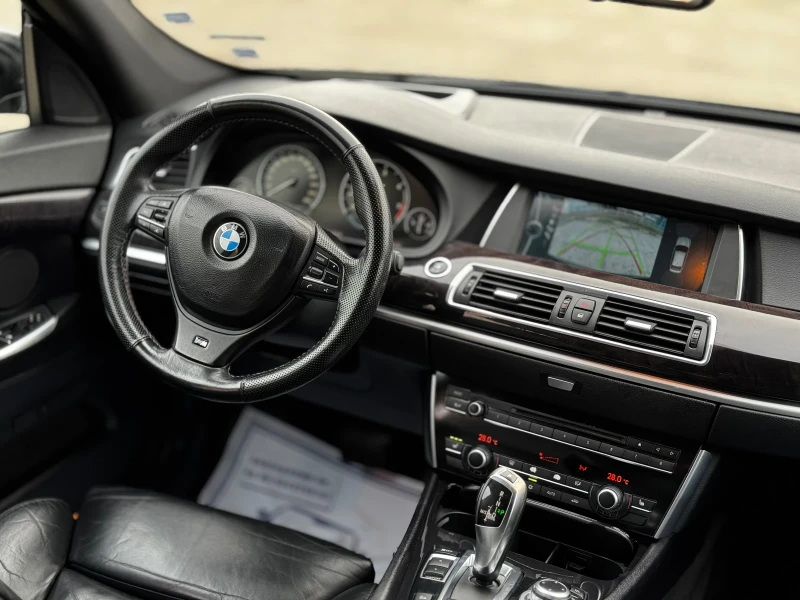 BMW 5 Gran Turismo 3.0D/HEAD-UP, снимка 12 - Автомобили и джипове - 52536215