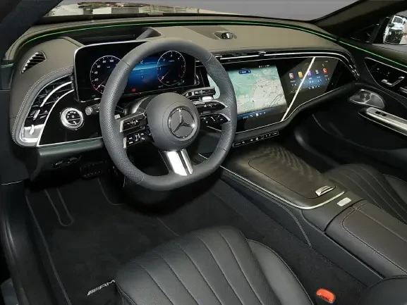 Mercedes-Benz E 450 d 4Matic = AMG Line = Premium Гаранция, снимка 4 - Автомобили и джипове - 55298693