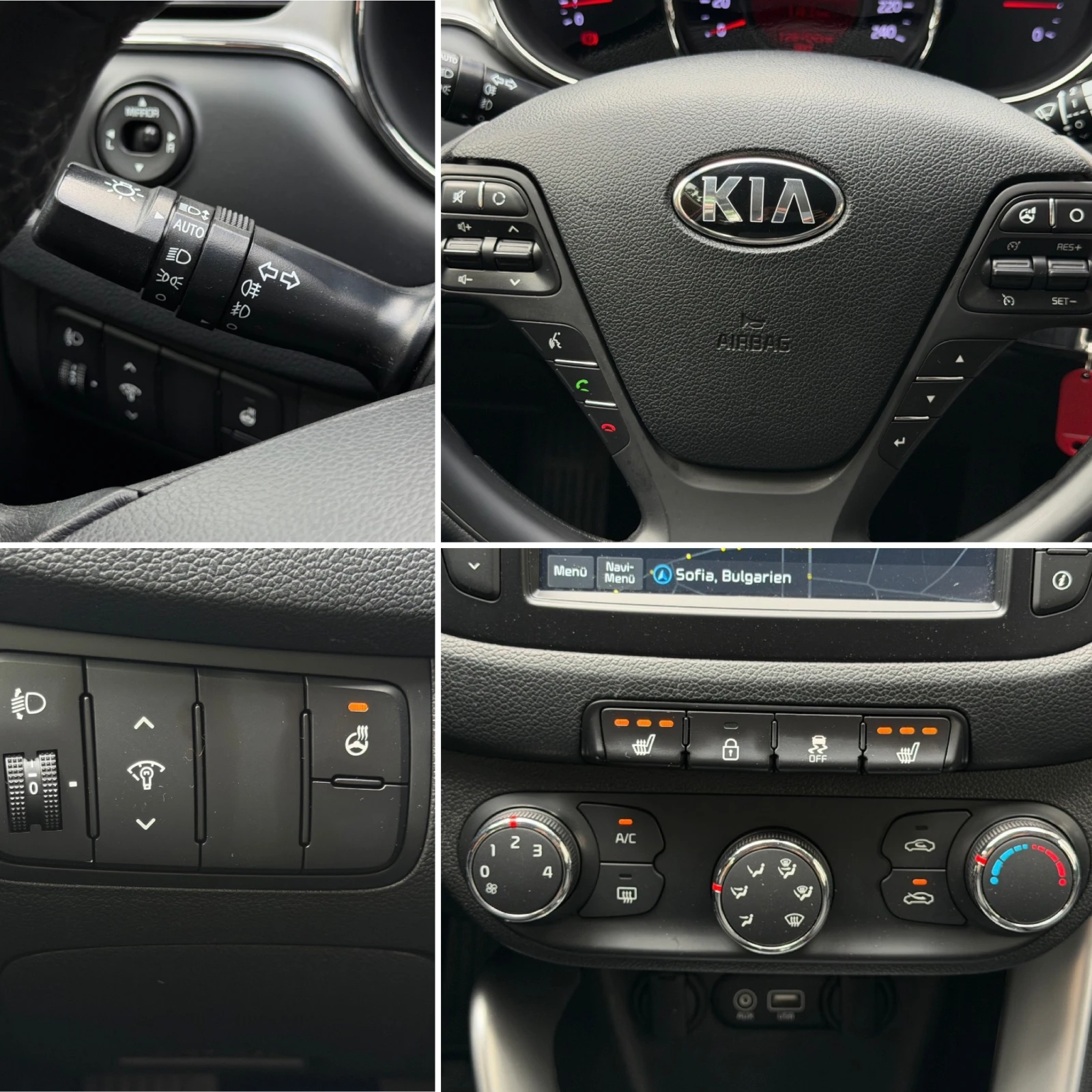 Kia Ceed 1.4I* 100к.с* СЕРВИЗНА КНИЖКА С ПЪЛНА ИСТОРИЯ, снимка 11 - Автомобили и джипове - 54900879