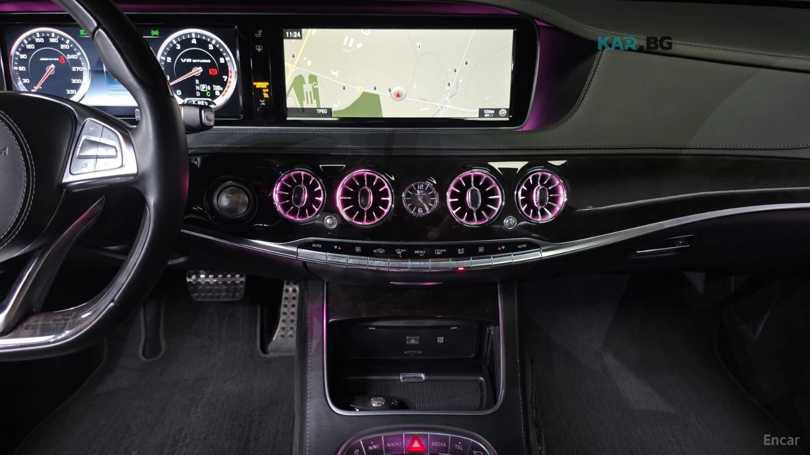 Mercedes-Benz S 63 AMG 4MATIC* ����* �������* ������* BURMASTER* PANO* 36 | Mobile.bg � ����������� 12