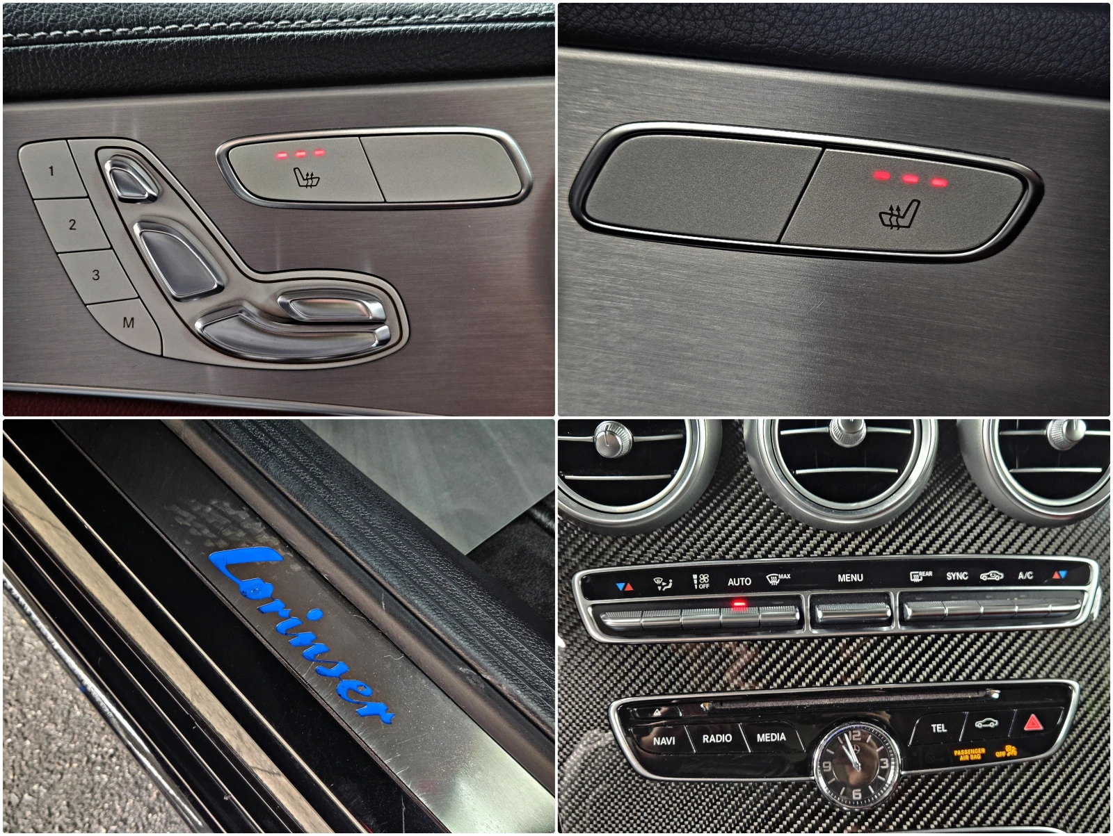 Mercedes-Benz C 400 AMG/LORINSER/4M/DISTR/PANO/CAMERA/BURMEST/�����/LI | Mobile.bg � ����������� 13