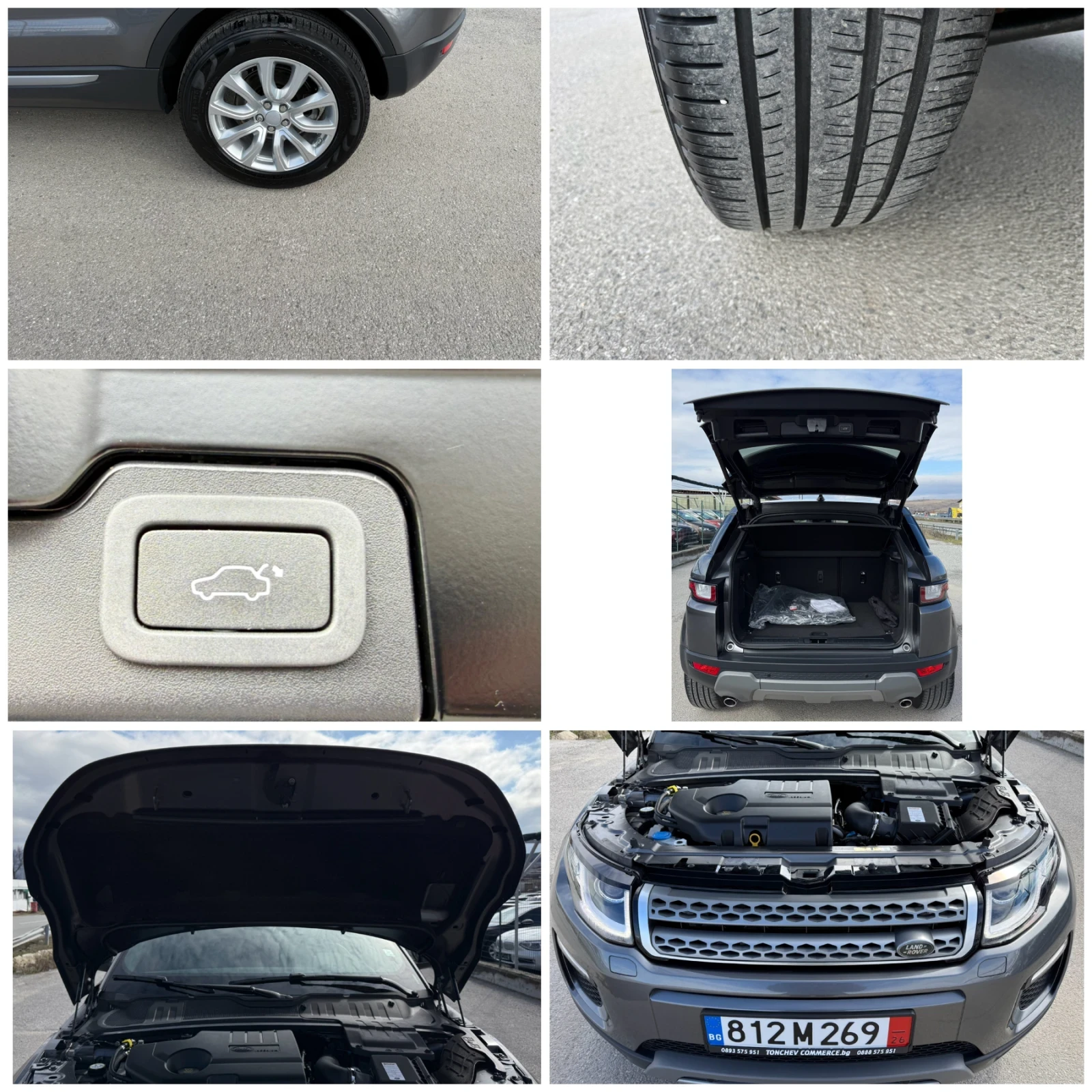 Land Rover Range Rover Evoque 2.0-d-EURO-6B-76.000km-ORIGINAL-NEW-TOP-KAMERA-NAV | Mobile.bg � ����������� 17