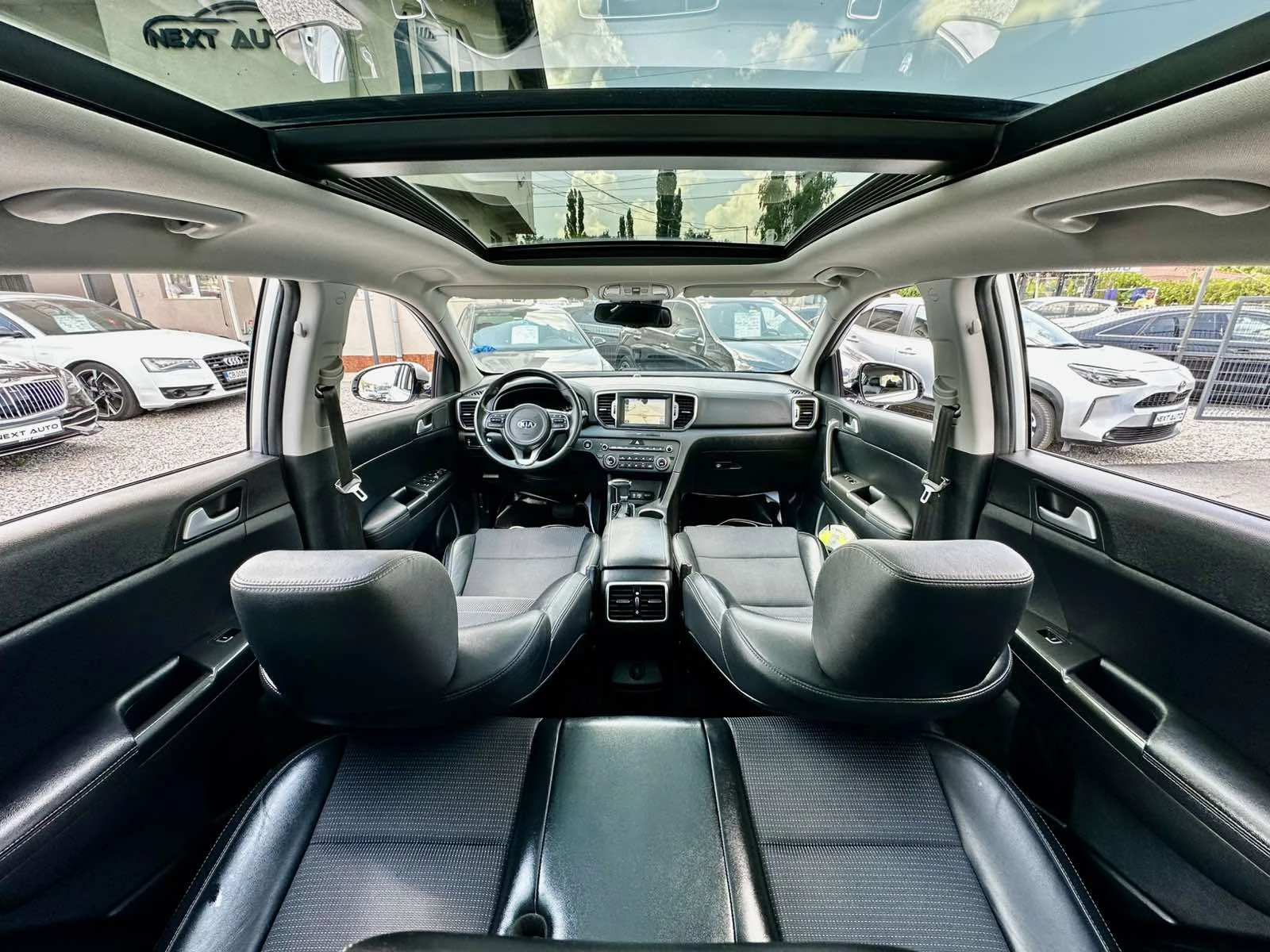 Kia Sportage 1.7CRDI 141HP E6B КОЖА НАВИ ПАНО АВТОМАТ, снимка 9 - Автомобили и джипове - 55322559