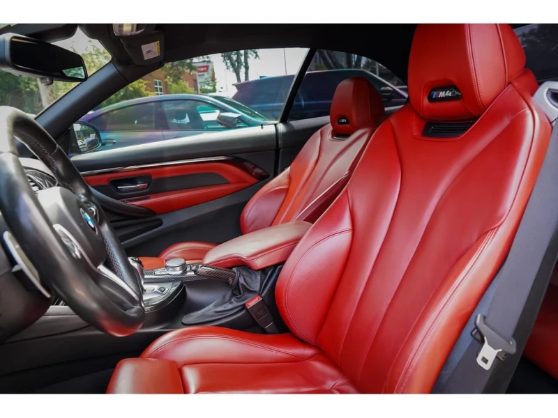 BMW M4 * Cabriolet | Red Lthr | New Tires & Brakes * CARF, снимка 14 - Автомобили и джипове - 52786668