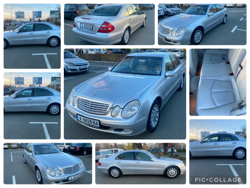 Mercedes-Benz E 200 2, 0 автомат нова газова уредба 10/100 газ, снимка 17 - Автомобили и джипове - 52831243