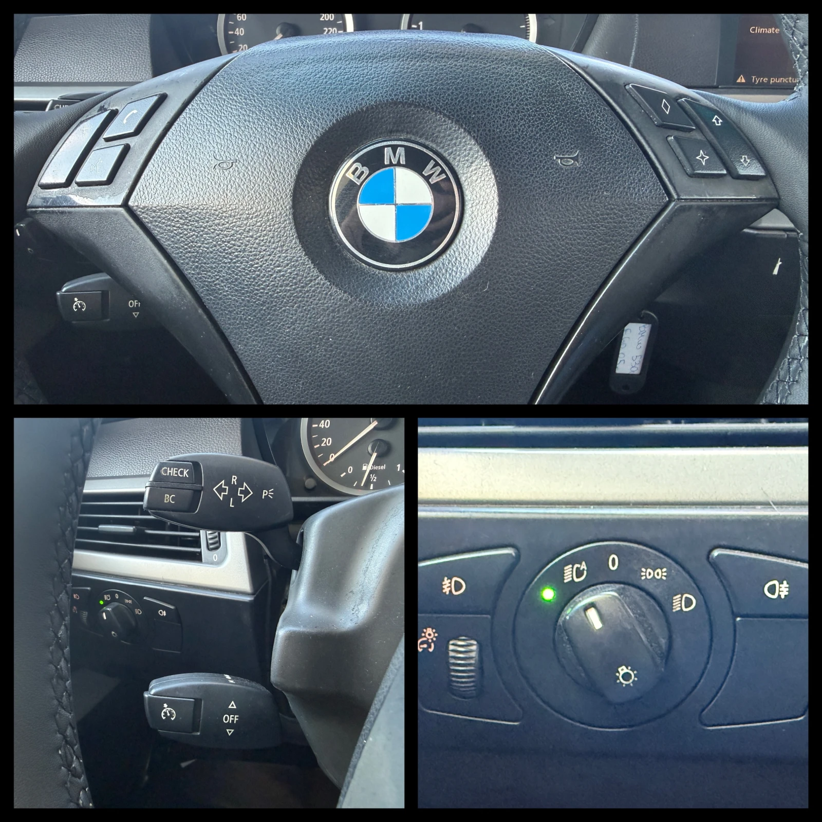 BMW 530 D 6 МЕСЕЦА ГАРАНЦИЯ/218к.с. Ксенон/Кожа, снимка 15 - Автомобили и джипове - 56128715