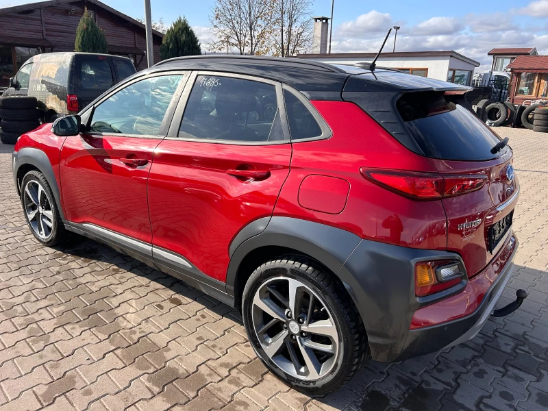 Hyundai Kona 1.6TGDI 4WD AVTOMAT/KOJA/NAVI/KAMERA FULL, снимка 8 - Автомобили и джипове - 47930115