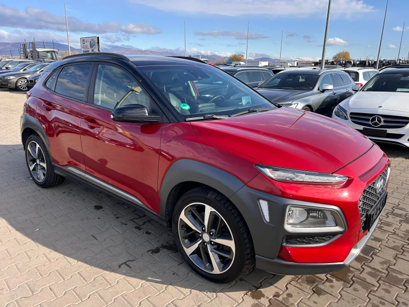 Hyundai Kona 1.6TGDI 4WD AVTOMAT/KOJA/NAVI/KAMERA FULL, снимка 4 - Автомобили и джипове - 47930115