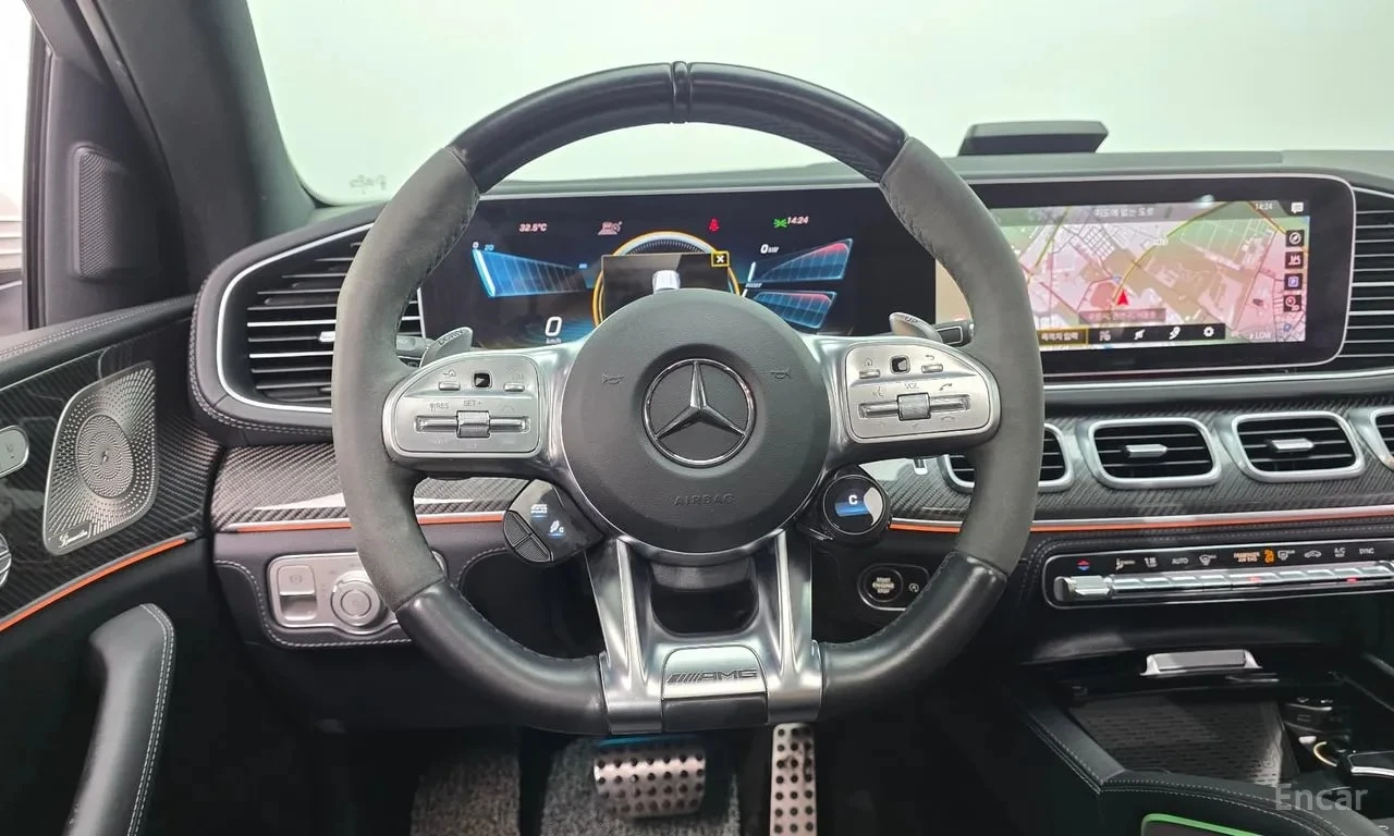 Mercedes-Benz GLE 53 4MATIC AMG COUPE/ОБДУХВАНЕ/ПАНОРАМА/BURMESTER/360, снимка 13 - Автомобили и джипове - 56042004