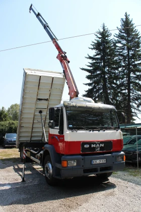 Man 18.232 18224 / САМОСВАЛ С КРАН FASSI F80 , снимка 2