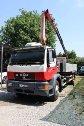 Man 18.232 18224 / САМОСВАЛ С КРАН FASSI F80 , снимка 15