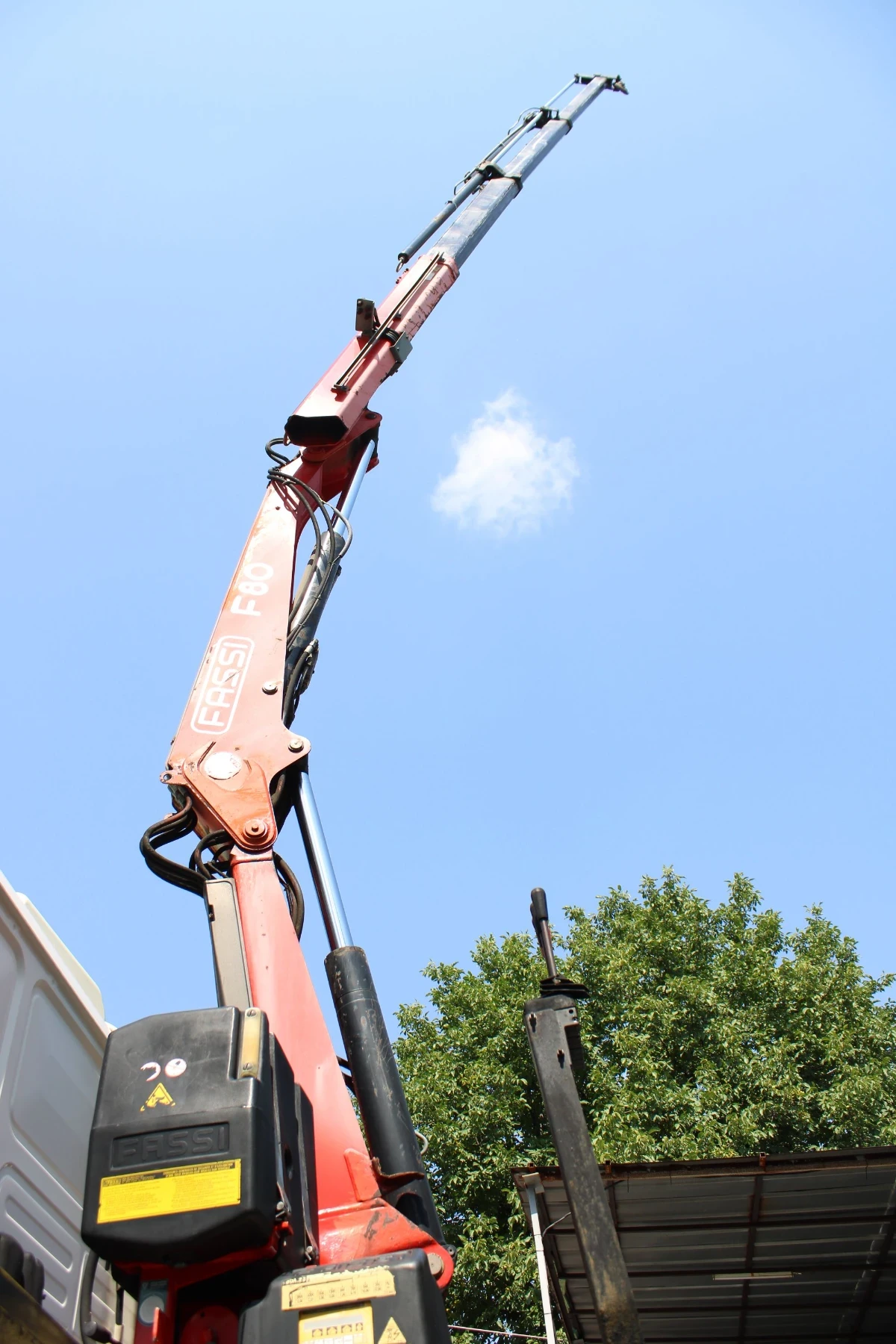 Man 18.232 18224 / САМОСВАЛ С КРАН FASSI F80 , снимка 7 - Камиони - 55643132