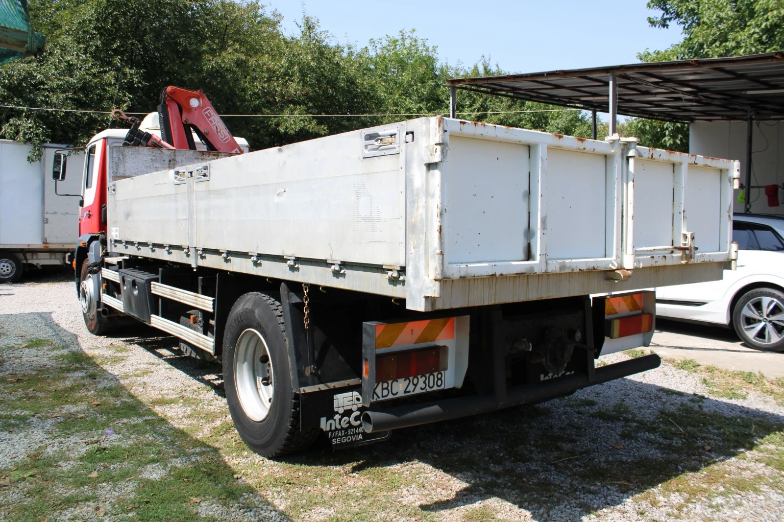 Man 18.232 18224 / САМОСВАЛ С КРАН FASSI F80 , снимка 13 - Камиони - 55643132