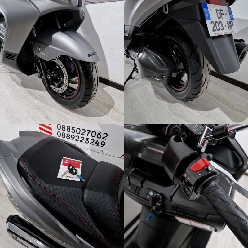Suzuki Burgman 400cci 2015г !New Face!6964км!HOB, снимка 16 - Мотоциклети и мототехника - 51438030