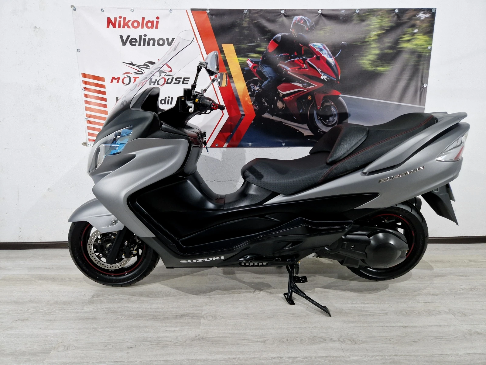 Suzuki Burgman 400cci 2015г !New Face!6964км!HOB - изображение 9