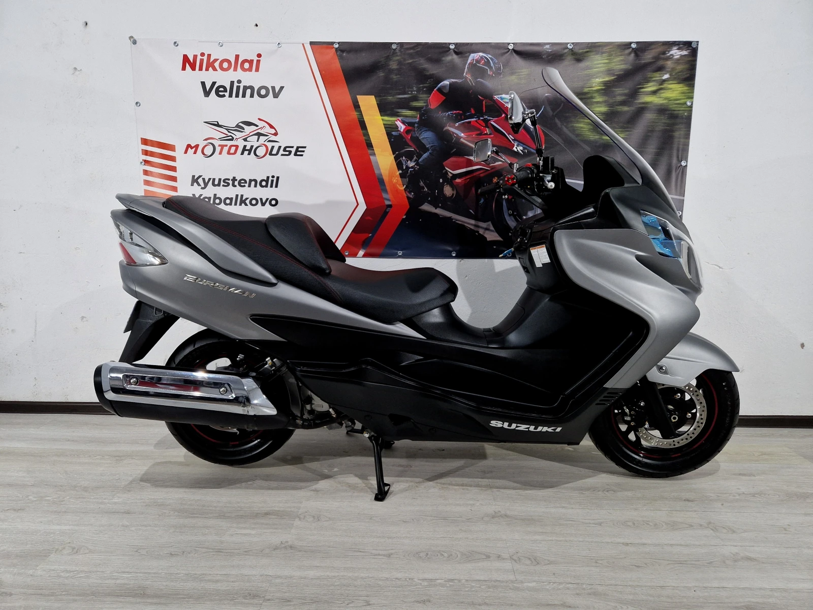 Suzuki Burgman 400cci 2015г !New Face!6964км!HOB - изображение 10