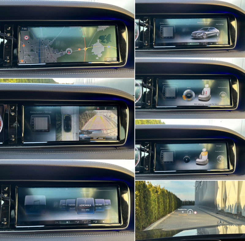 Mercedes-Benz S 350 4 MATIC#AMG LINE#PANORAMA#HEAD UP#OBDUH#PODGRE#FUL, снимка 17 - Автомобили и джипове - 44313644