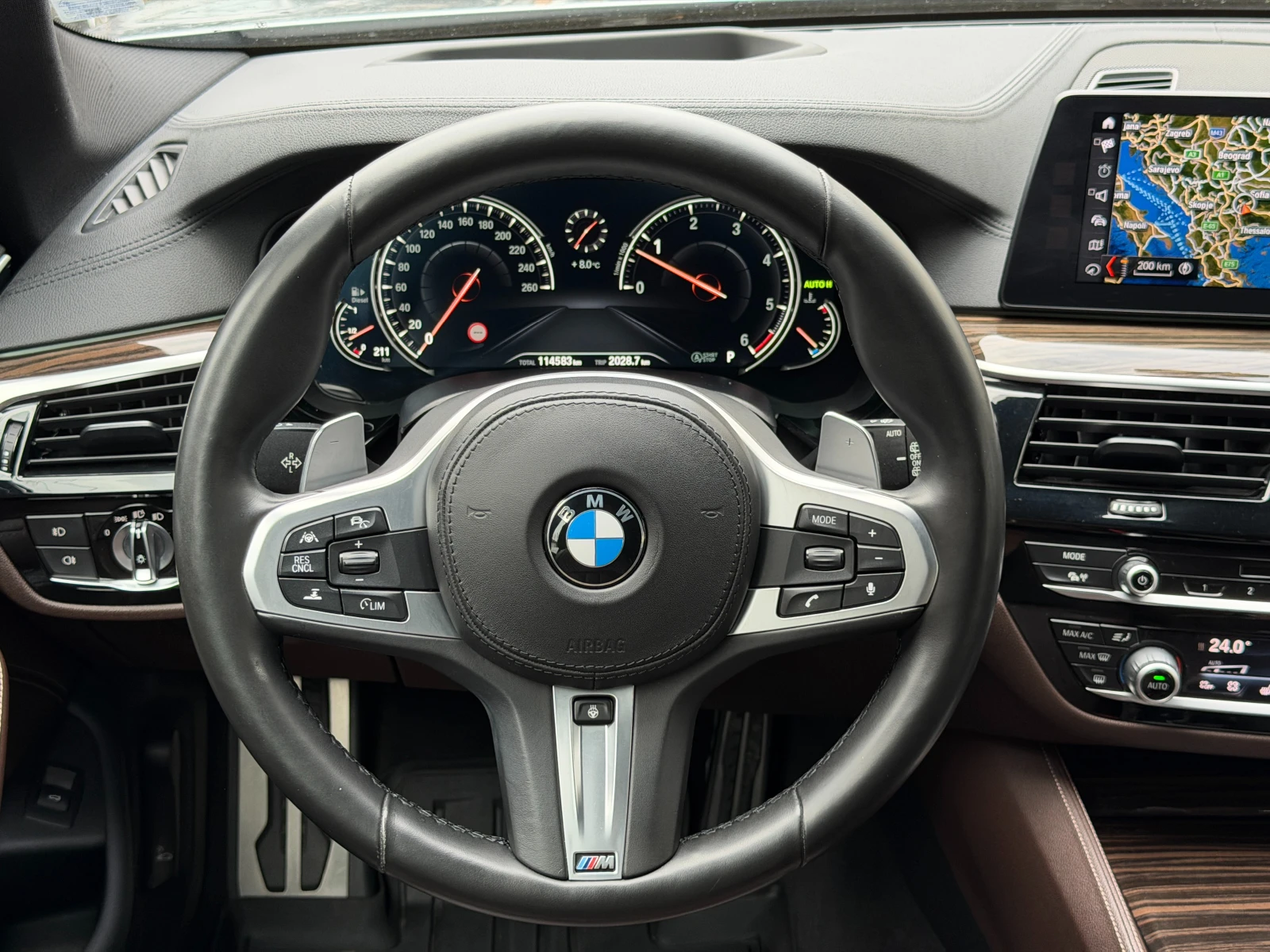 BMW 530 d* Xdrive-Msport* 114000km.С Пълна сервизна истори - изображение 10