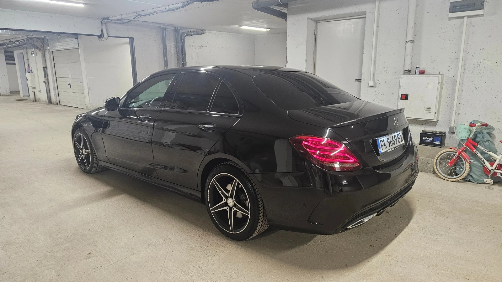 Mercedes-Benz C 250 4Matic AMG Distronic Plus Keyless 360 Camera , снимка 8 - Автомобили и джипове - 54914795