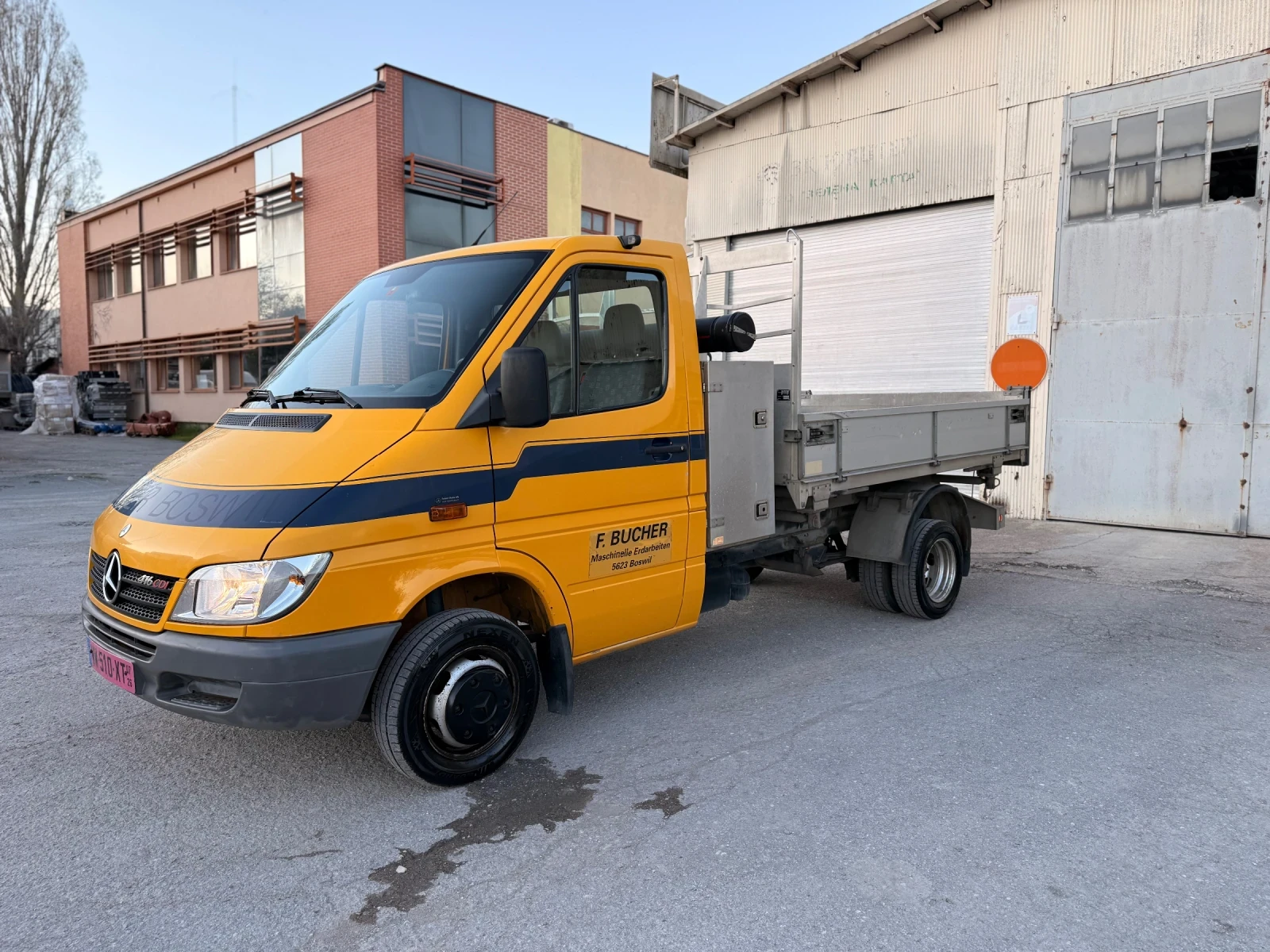 Mercedes-Benz Sprinter 416 CDI 3.5t, САМОСВАЛ, УНИКАТ, снимка 2 - Бусове и автобуси - 54140244