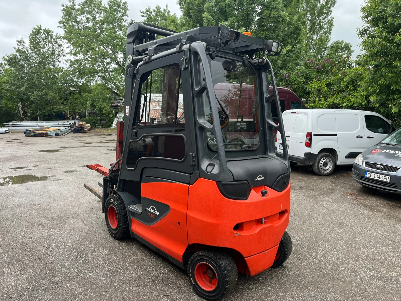 Електрокар Linde, снимка 5 - Индустриална техника - 54577442