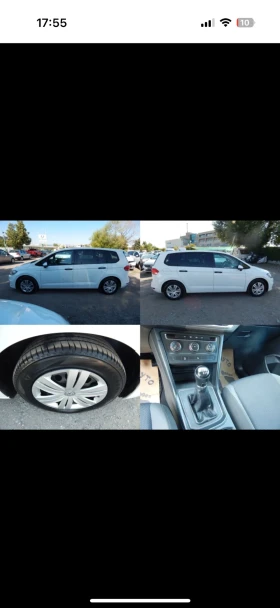 VW Touran 1.6 TDI 7 местен EURO6B , снимка 11