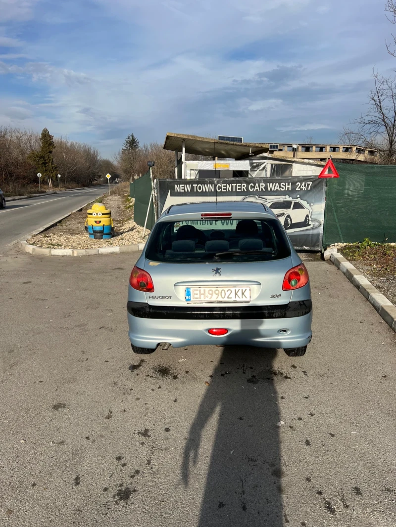 Peugeot 206 1.4, снимка 6 - Автомобили и джипове - 48424518