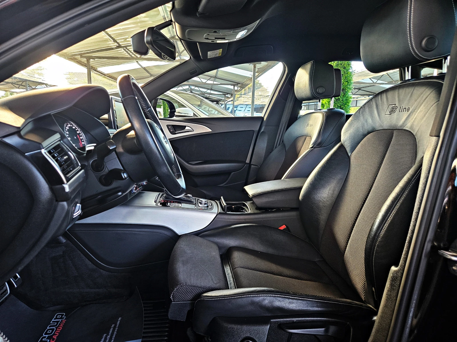 Audi A6 MATRIX/S-LINE/LED/GERMANY/CAMERA/ПОДГРЕВ/LIZING, снимка 15 - Автомобили и джипове - 56270166