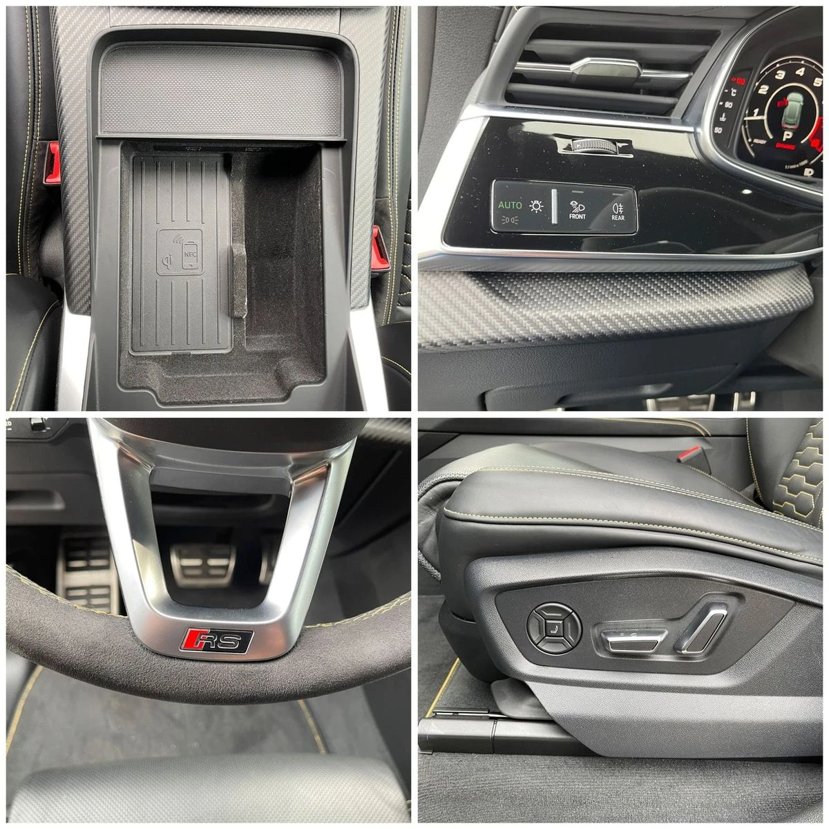 Audi RSQ8 /CERAMIC/DYNAMIC/CARBON/B&O/PANO/MATRIX/360/     - изображение 8