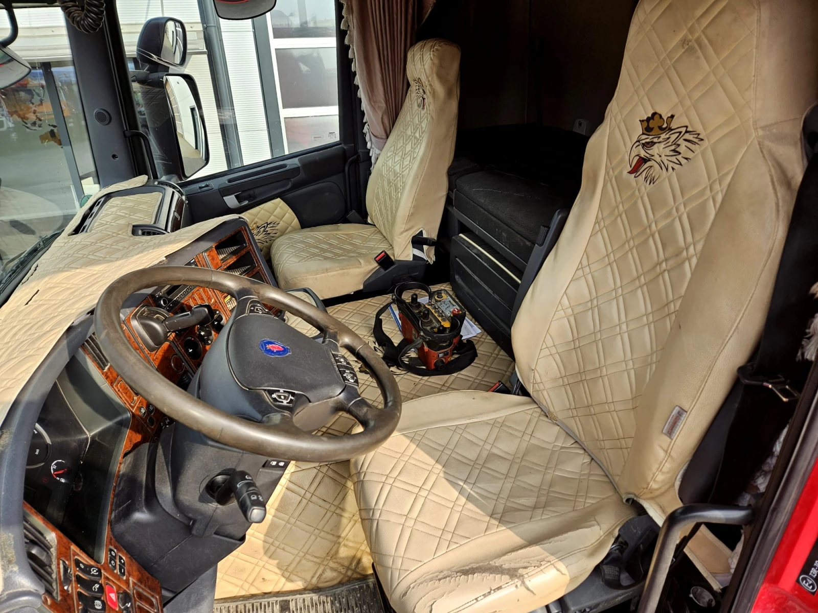 Scania G 480 6х4, Самосвал с Кран, , , снимка 9 - Камиони - 54495814