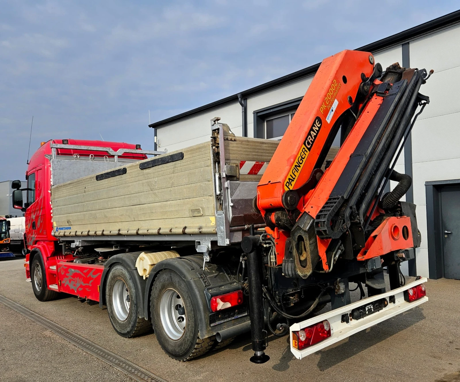 Scania G 480 6х4, Самосвал с Кран, , , снимка 13 - Камиони - 54495814