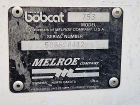 Мини челни товарачи Bobcat 753/2.2т/Врата/Парно/Стъкла/Пътна Хом./Бордкомпютъ, снимка 16