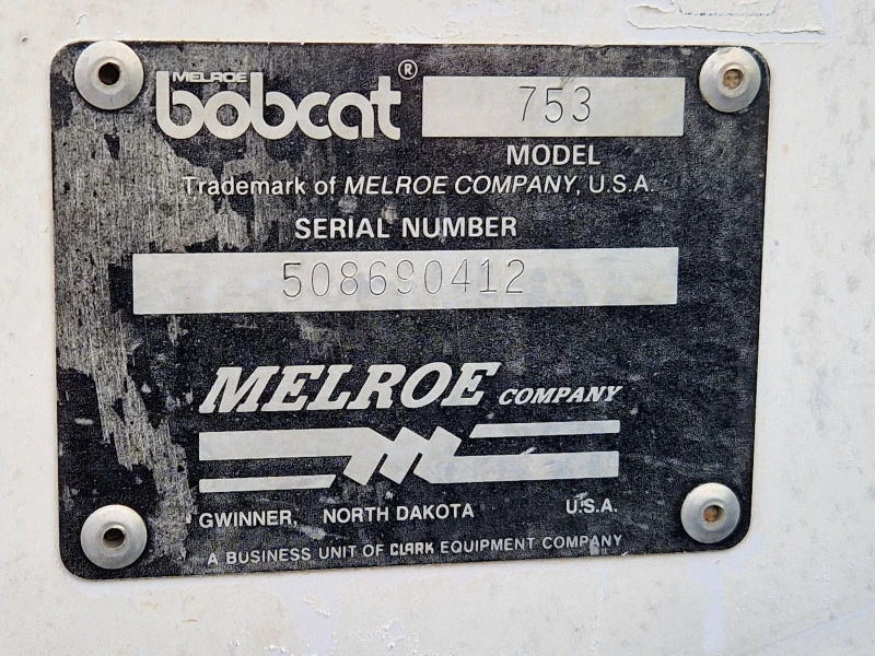 Мини челни товарачи Bobcat 753/2.2т/Врата/Парно/Стъкла/Пътна Хом./Бордкомпютъ, снимка 16 - Индустриална техника - 46130347