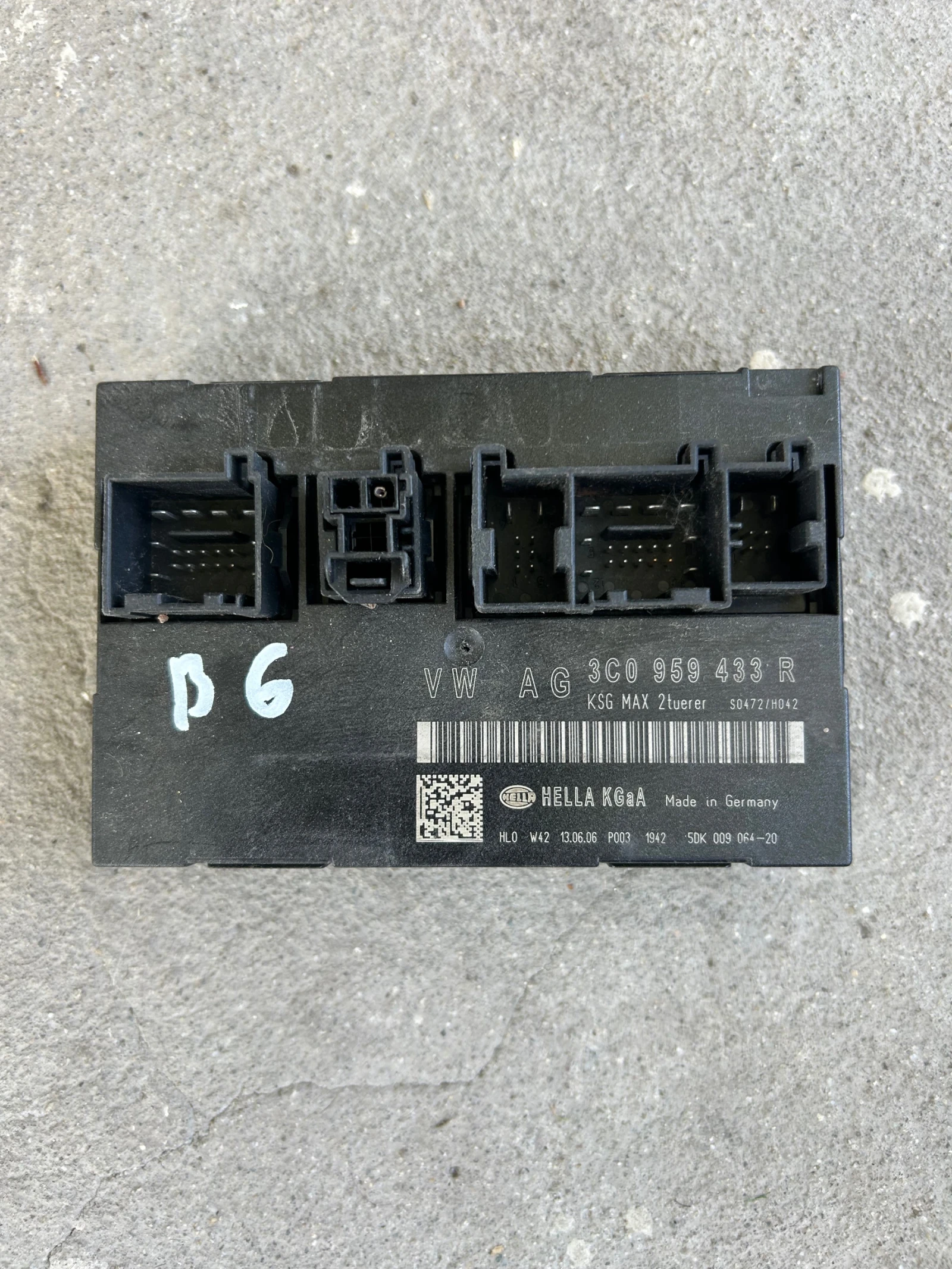 3C0959433R комфорт модул VOLKSWAGEN PASSAT B6 