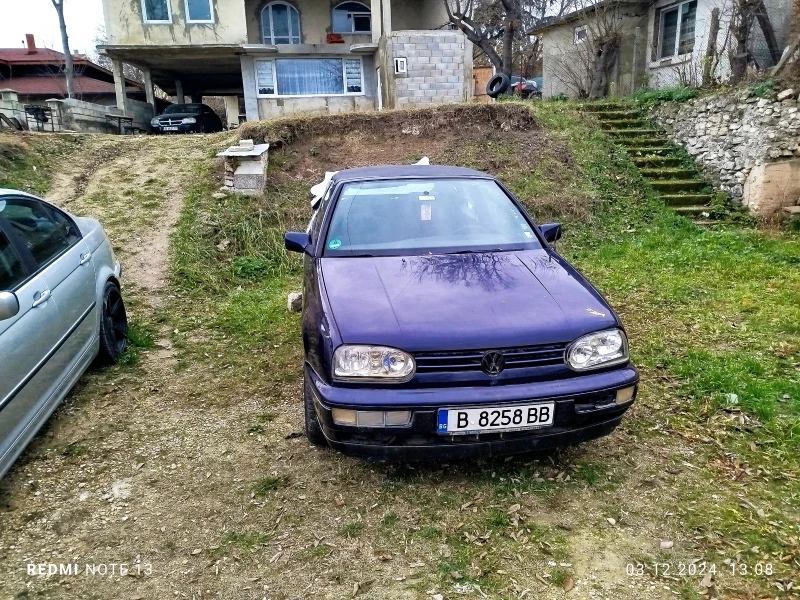 VW Golf Cabriolet , снимка 6 - Автомобили и джипове - 48621945