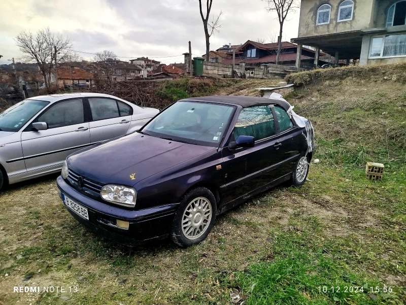 VW Golf Cabriolet , снимка 1 - Автомобили и джипове - 48621945