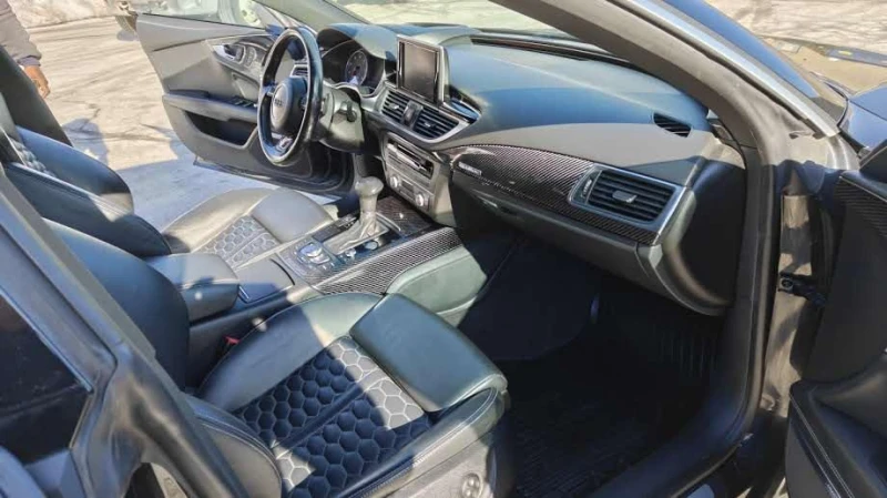 Audi Rs7 PRESTIGE* HEADUP* ПОДГРЕВ* 360, снимка 14 - Автомобили и джипове - 53448662