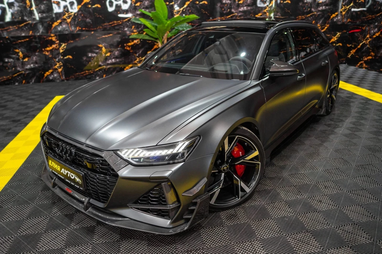 Audi Rs6 FULL ABT PACK CARBON CERAMIC ПАНО B&O ЛИЗИНГ 100% - изображение 5